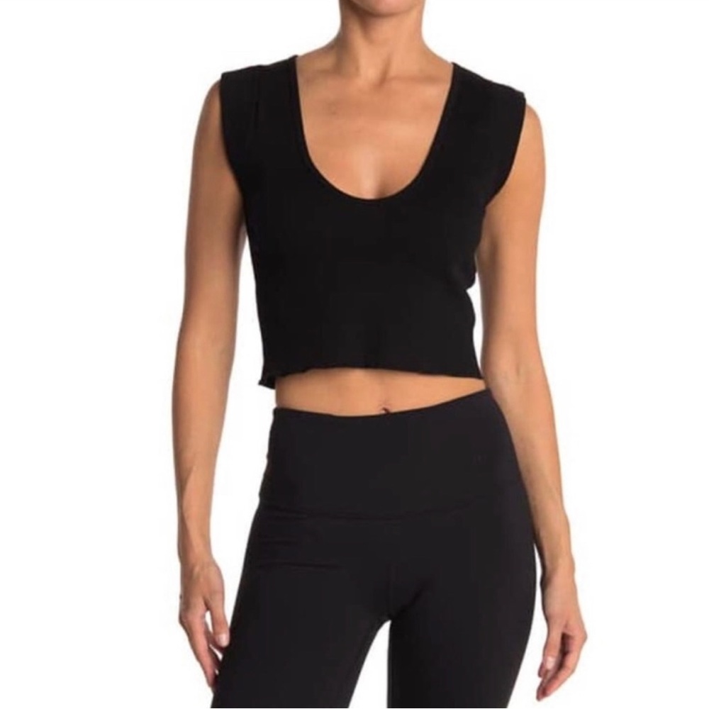NWT Free People Movement Perfect Day Tank Black - Picture 3 of 6